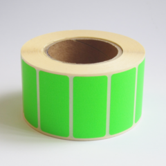 20 x 40 mm Fluor Groen