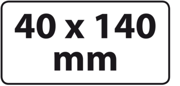 40 x 140 mm