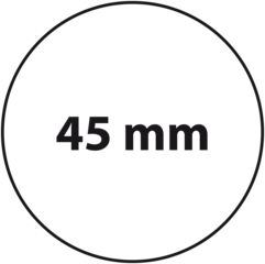 45 mm rond