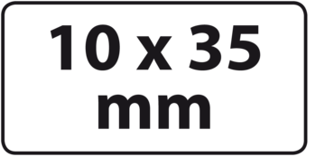 10 x 35 mm