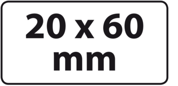 20 x 60 mm