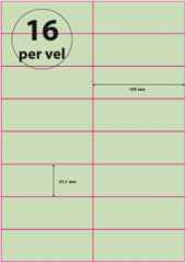 120 grams/m2 Preprint (Groen)