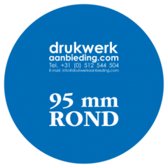 95 mm Rond