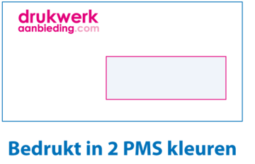 2 PMS kleuren bedrukt