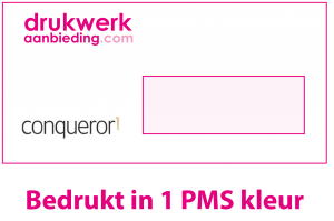 1 PMS kleur bedrukt