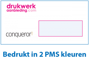 2 PMS kleuren bedrukt