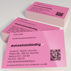 Enkele Visitekaartjes (5,5x8,5cm)