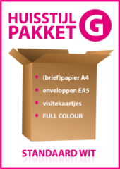 Huisstijl Pakket G Wit (Full Colour bedrukt)