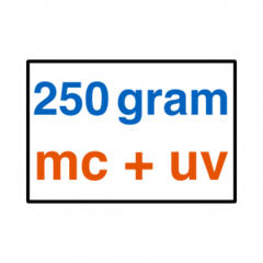 250 grams MC + UV Lak