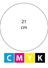 Rond 21 cm