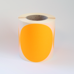 150 mm rond Fluor Oranje