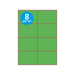 160 grams/m2 Preprint (Groen)