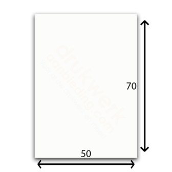 200 ex. B2 (50x70 cm) 170 grs MC 4/0