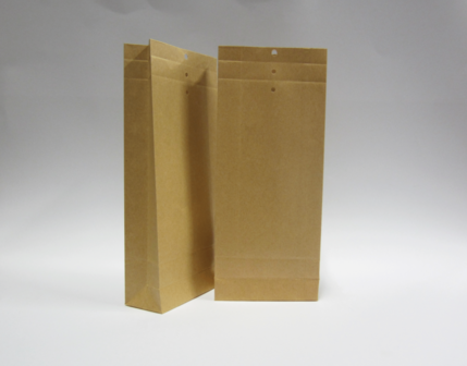 1.000 Enveloppen met bodem 120x285x50 mm 120 grams Kraft BLANCO