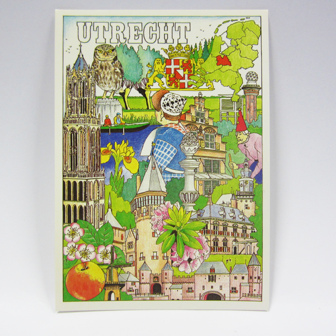 200 stuks - Ansichtkaarten - Utrecht 