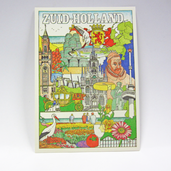 200 stuks - Ansichtkaarten - Zuid Holland 