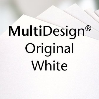500 vel Papier A4 MultiDesign Original White BLANCO geleverd