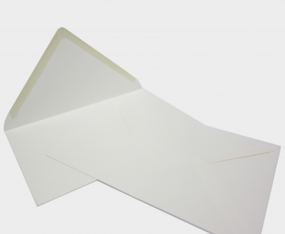 1.000 Enveloppen 120x185 mm 120 grs Licht Creme Blanco