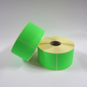 5.000 ex. 70 x 100 mm Fluor Groen