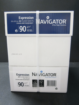 1.000 vel Blanco A4 Papier 90 grams (Navigator Expression) (2 pak)