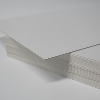 Wit karton 2mm a3 25 vel detail vel