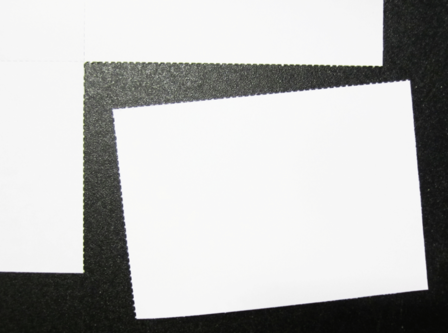 800 vel***A4 Geperforeerd 74,25 x 105 mm (A7) 8 per vel 160 grams/m2 Wit