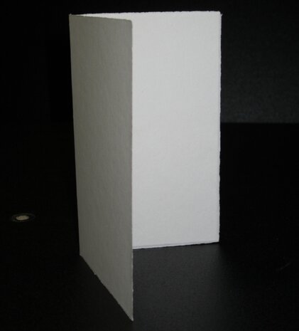 20 ex. Blanco Kaarten 4 pag. 14 x 19 cm Oud Hollands