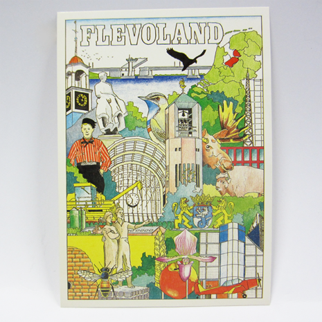 200 stuks - Ansichtkaarten - Flevoland 