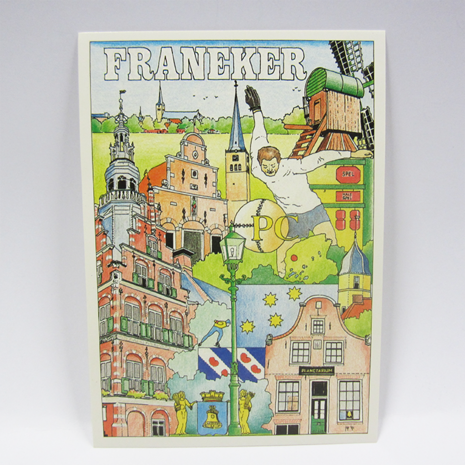 100 stuks - Ansichtkaarten - Franeker 