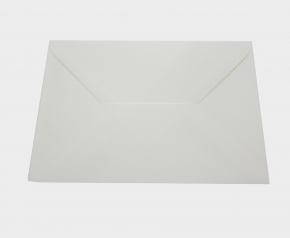 1.500 Enveloppen 120x185 mm 120 grs Licht Creme Blanco