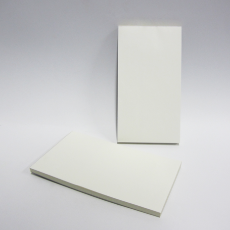 1.000 sets in 2-voud 8 x 14,8 cm BLANCO