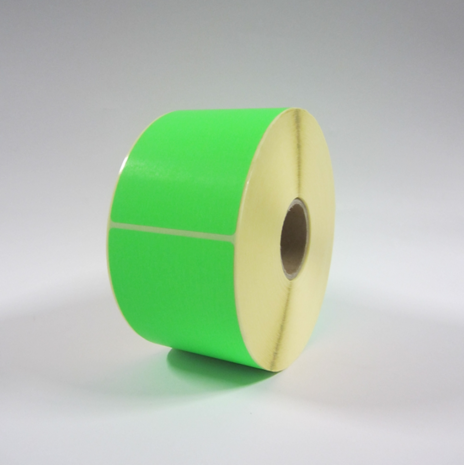 2.000 ex. 70 x 100 mm Fluor Groen