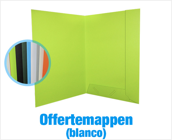 Offertemappen onbedrukt